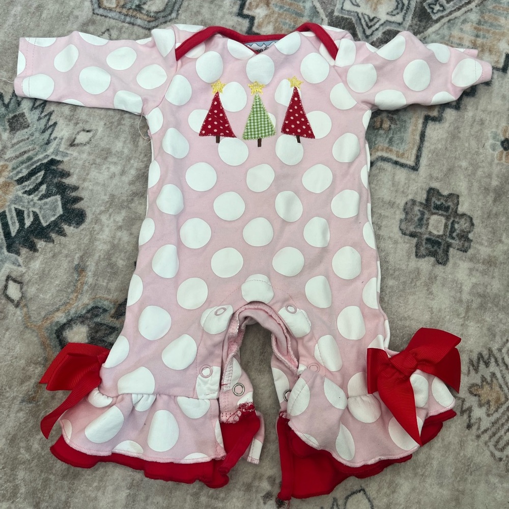 Christmas Outfit 3 Months Like New